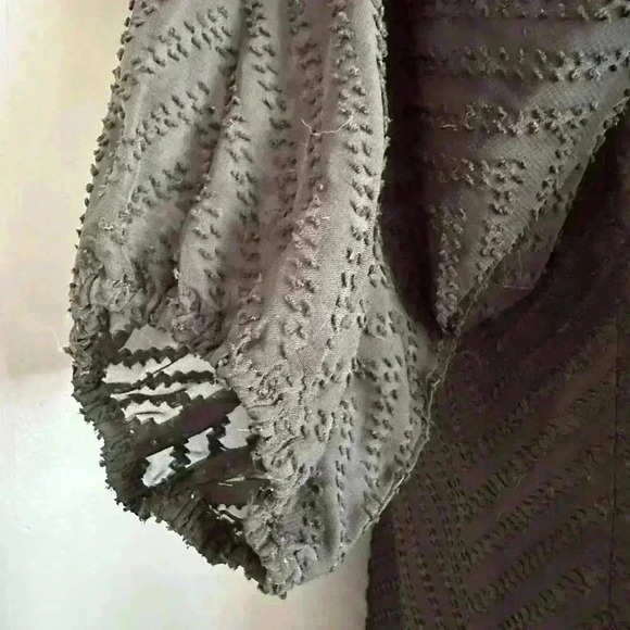 Jodifl Babydoll Black Blouse(32) - Picture 6 of 9